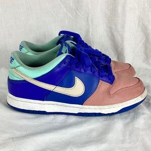 Nike Dunk Low SE GS Salmon Toe Youth Shoes Size 6Y DZ2873-400 Sneakers Leather